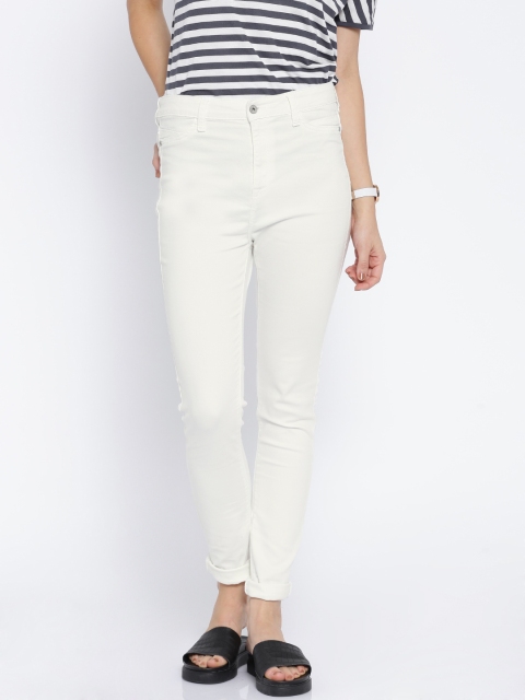 

ONLY White Super Skinny Fit Jeggings