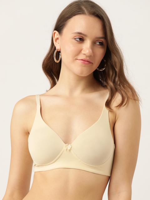 

DressBerry Cream-Coloured T-shirt Bra - Lightly Padded