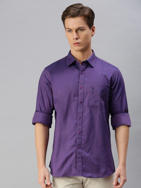 

Allen Solly Men Purple Sport Fit Casual Shirt