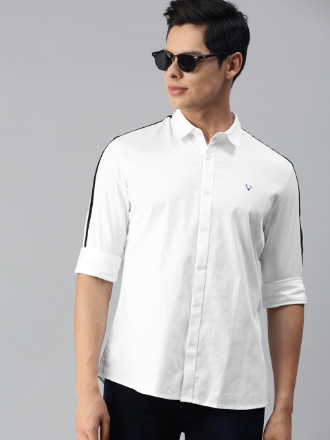 

Allen Solly Men White Super Slim Fit Casual Shirt