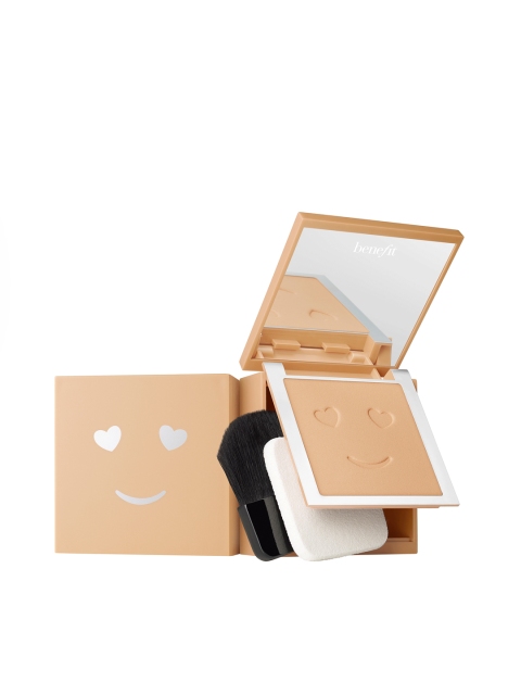 

Benefit Cosmetics Hello Happy Velvet Powder Foundation - Medium Neutral 4, Brown
