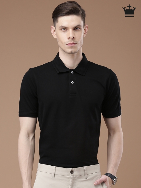 

Louis Philippe Black Polo T-shirt