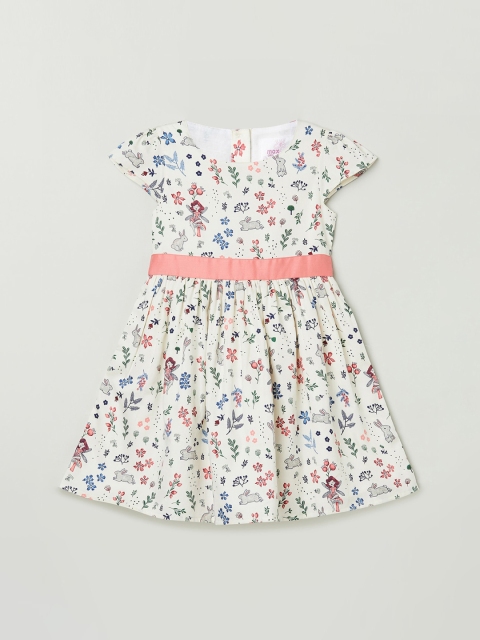 

max Cream Floral Dress