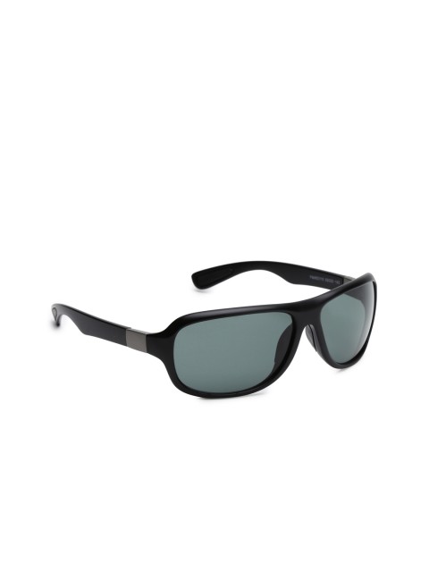 

Flying Machine Unisex Rectangular Sunglasses FMAE0110, Grey