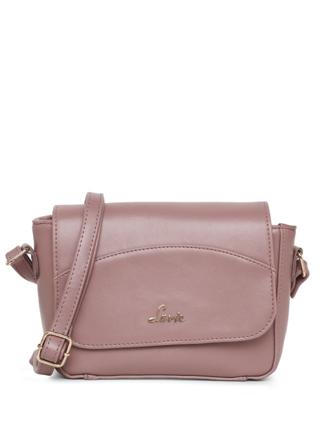 

Lavie Pink Structured Sling Bag