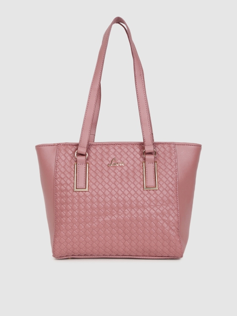 

Lavie Dusty Pink Textured Structured Betty Plus Shoulder Bag