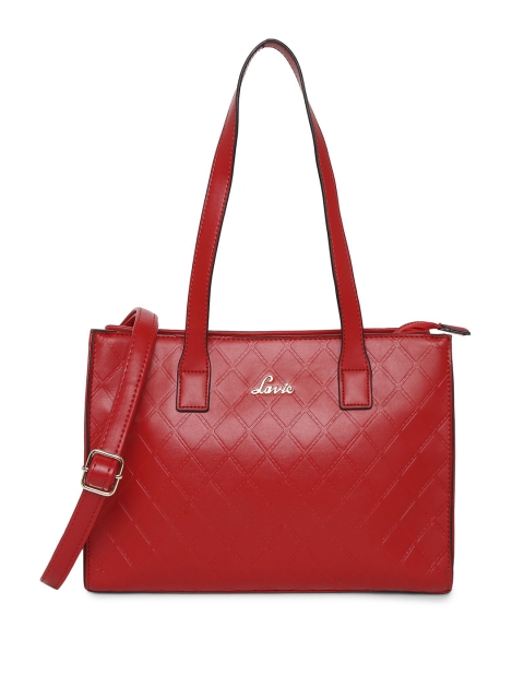 

Lavie Red Quilted Shoulder Bag