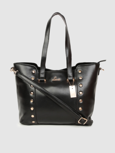 

Lavie Black Structured Shoulder Bag