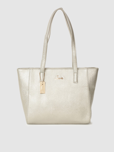 

Lavie Silver-Toned Structured Shoulder Bag