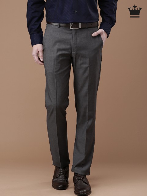 

Louis Philippe Grey Ultra Fit Formal Trousers
