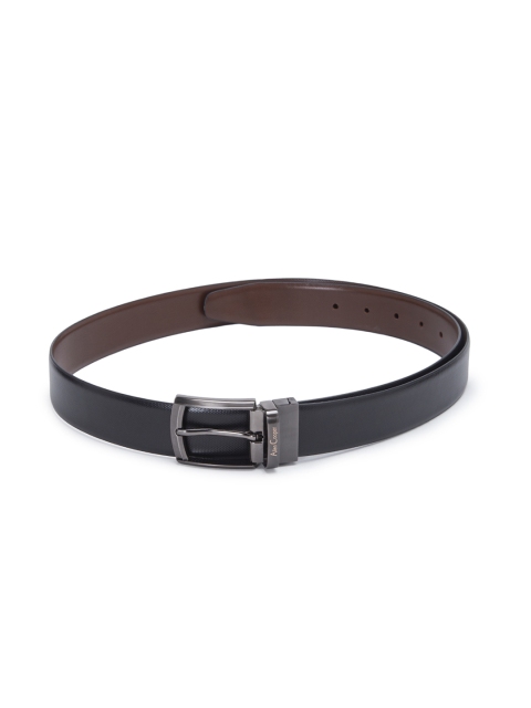 

Allen Cooper Men Black & Brown Textured Belt