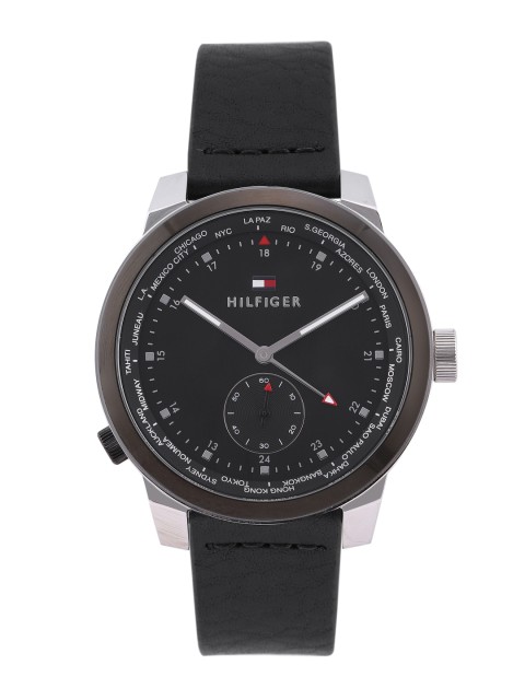 

Tommy Hilfiger Men Black Analogue Watch TH1791552W