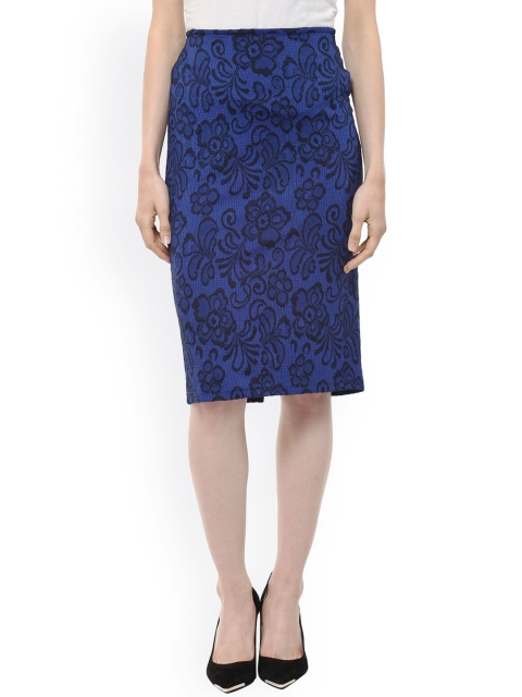 

Harpa Blue Pencil Skirt