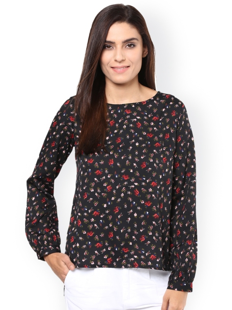 

Harpa Women Black Printed Top