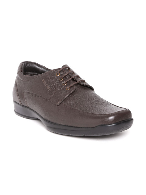 

Red Chief Men Coffee Brown Genuine Leather Formal Shoes