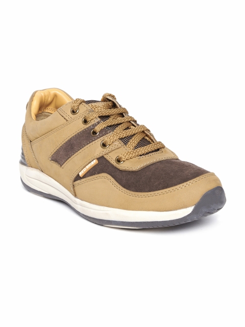 

Red Chief Men Brown Leather Casual Shoes