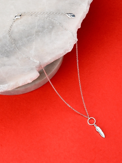 

Accessorize Silver-Toned Metal Silver-Plated Necklace