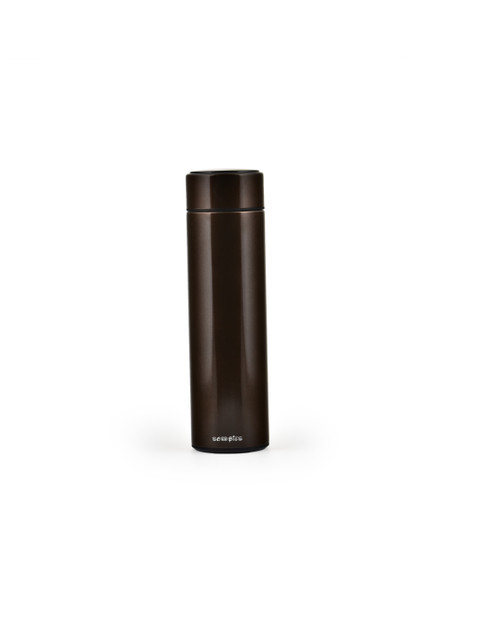 

SCOOBIES Kids Black Solid Water Bottle With LED Temperature Display