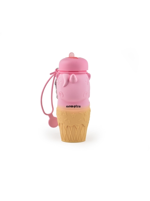 

SCOOBIES Unisex Kids Pink Solid Sipper Water Bottle