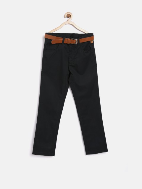 

United Colors of Benetton Boys Black Trousers