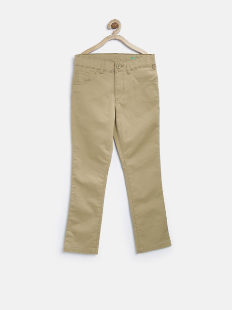 

United Colors of Benetton Boys Khaki Trousers