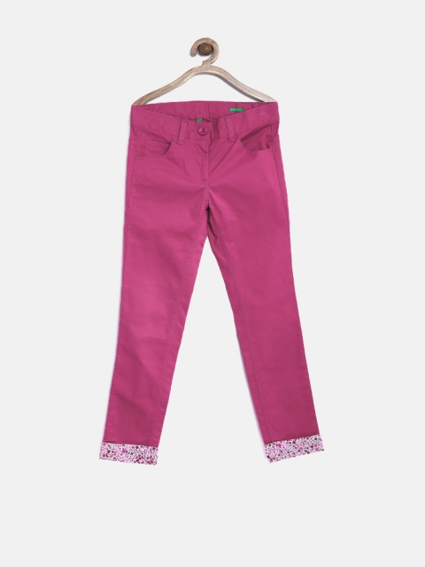 

United Colors of Benetton Girls Pink Trousers