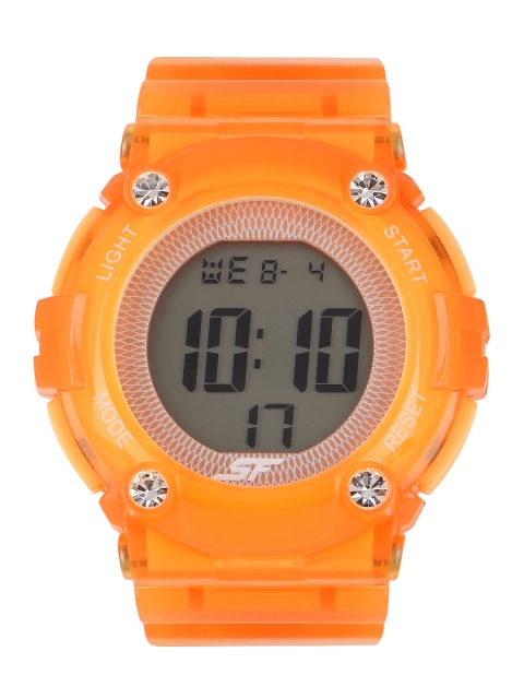 

Sonata Ocean Series Women Orange Digital Watch 77042PP07