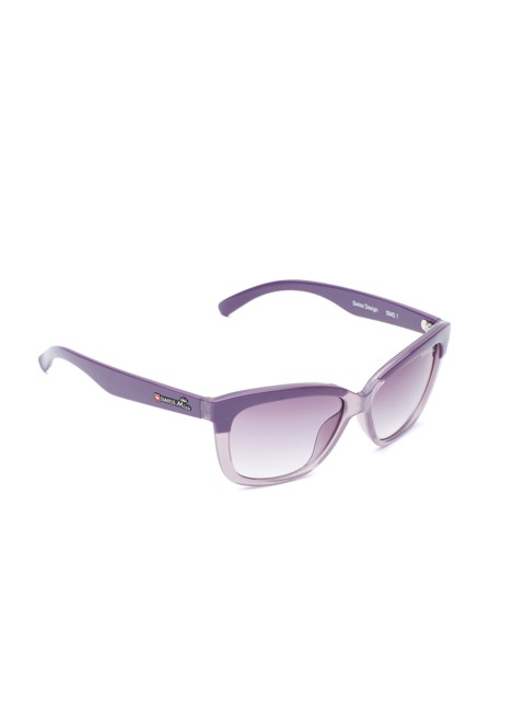

SWISS MILITARY Women Purple & Grey Wayfarer Sunglasses SMS1