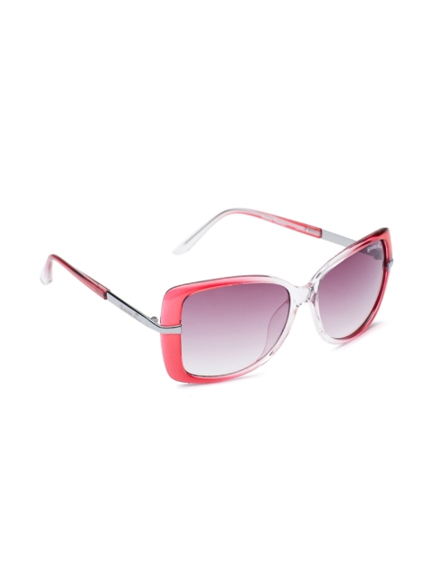 

SWISS MILITARY Women Purple & Red Wayfarer Sunglasses SMS4