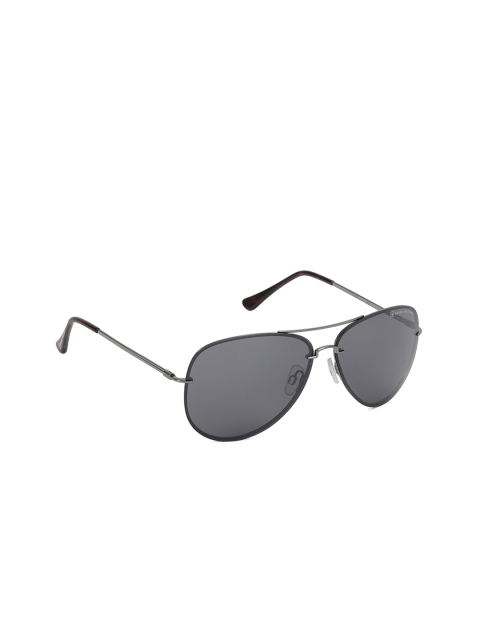 

SWISS MILITARY Unisex Aviator Sunglasses, Grey