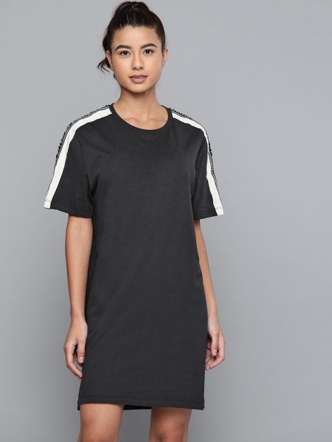 

Alcis Black T-shirt Dress