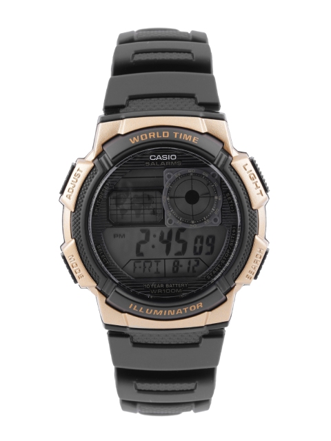 

Casio Youth Digital Men Black Digital watch D122 AE-1000W-1A3VDF
