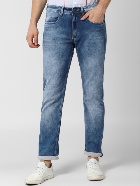 

Peter England Casuals Men Blue Octane Fit Heavy Fade Stretchable Jeans