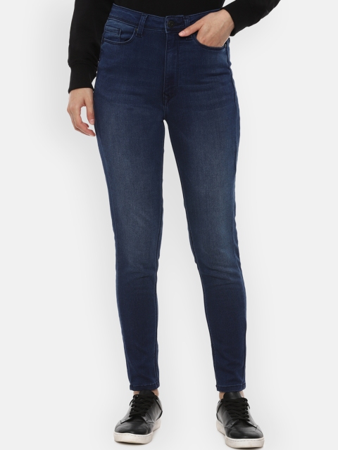 

Van Heusen Woman Women Navy Blue Slim Fit Light Fade Jeans