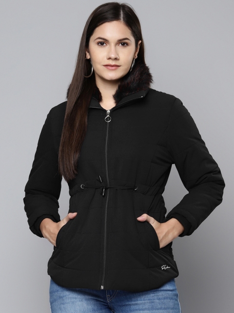 

Foreign Culture By Fort Collins Women Black Padded Jacket