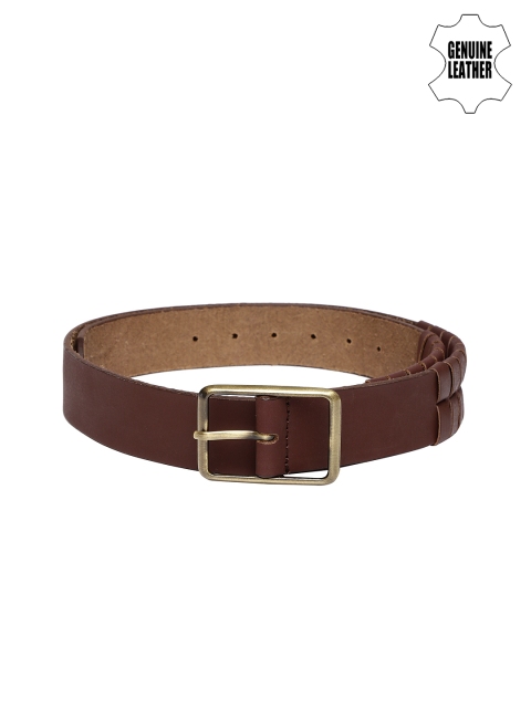 

Fastrack Men Brown Genuine Leather Belt