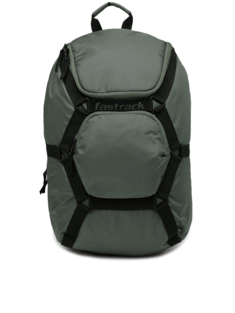 

Fastrack Men Olive Green Solid Backpack