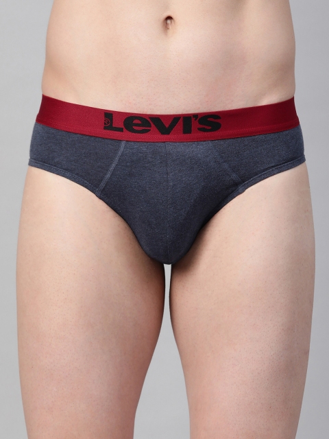 

Levis Men Pack of 1 Assorted Solid Briefs #019-BRIEF-ASST-P1