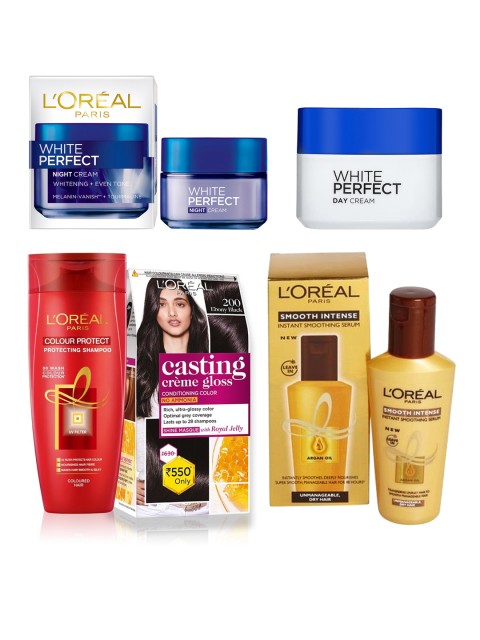 

LOreal Paris Hair & Skin Care Kit, White
