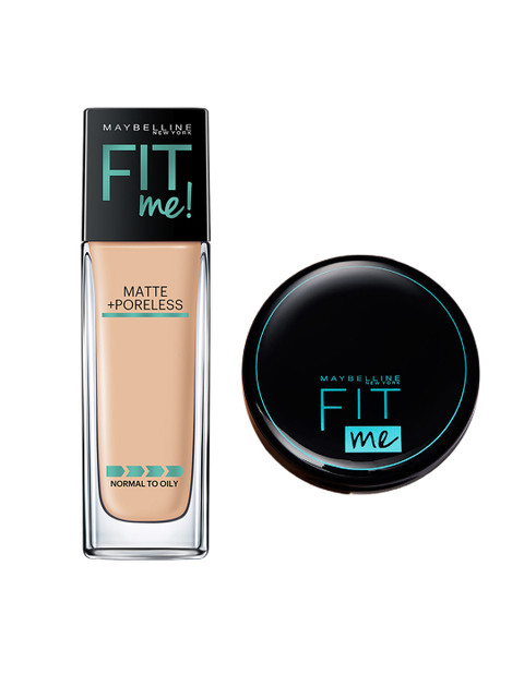 

Maybelline New York Fit Me Matte Poreless Compact Powder & Liquid Foundation, Beige