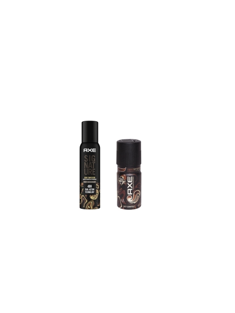 

AXE Men Set Of Signature & Dark Temptation Body Deodorants, Black