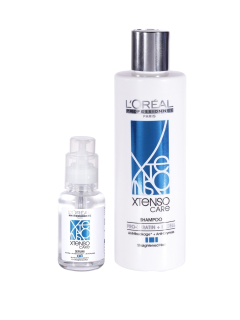 

LOreal Professionnel X-Tenso Care Pro-Keratine & Incell Shampoo & Hair Serum, White