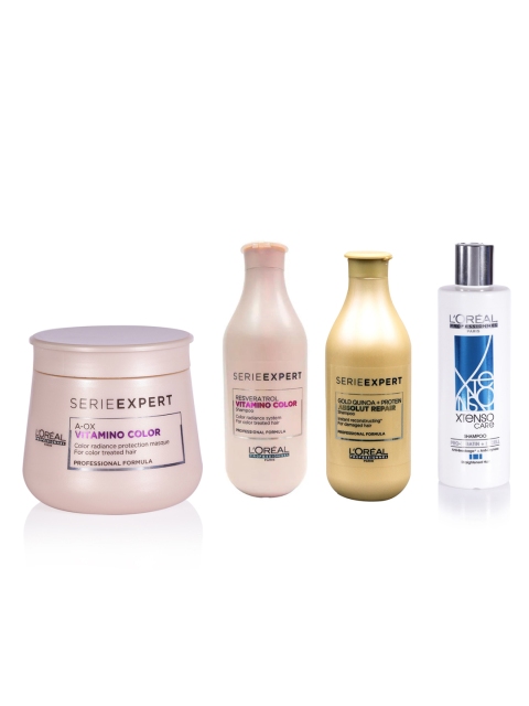 

LOreal Professionnel Serie Expert & Xtenso Care Combo Set, Pink