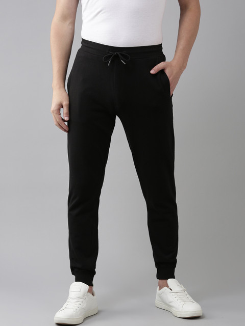 

Arrow Sport Men Black Joggers Trousers