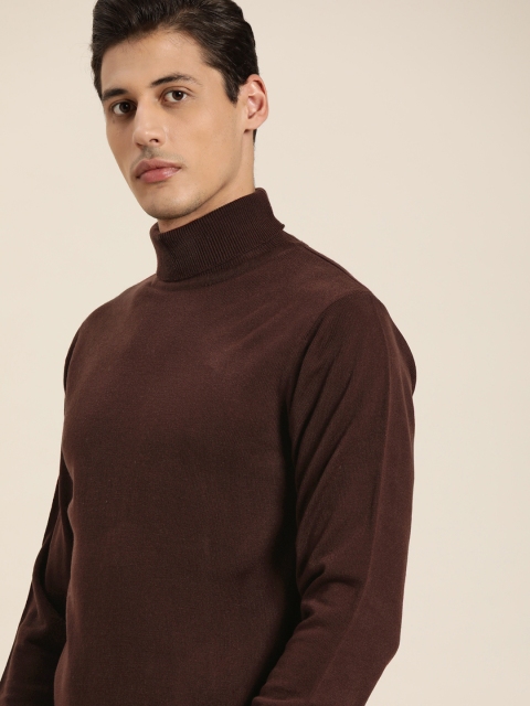 

ether Men Burgundy Pullover