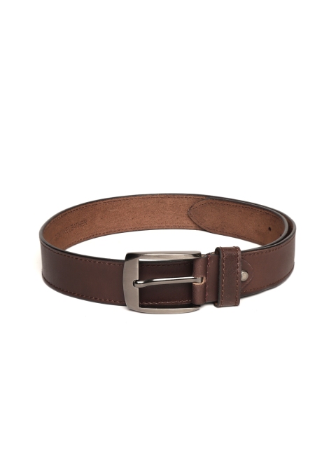 

Roadster Men Coffee Brown Solid Leather Belt