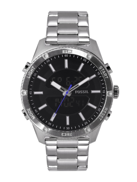 

Fossil Men Black Brox Analogue and Digital Watch BQ2579