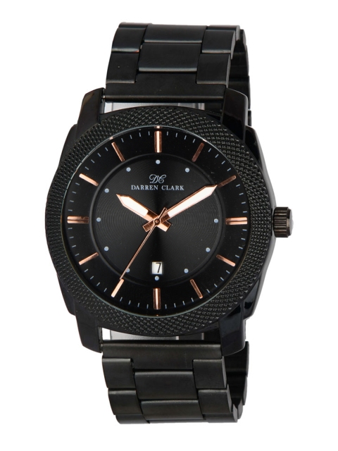 

DARREN CLARK Men Black Bracelet Style Analogue Watch 11012-NMD-03