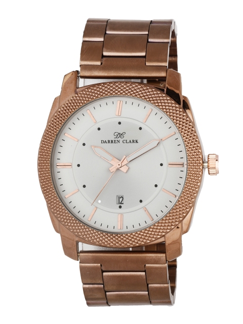 

DARREN CLARK Men White Analogue Watch 11012-CMD-02