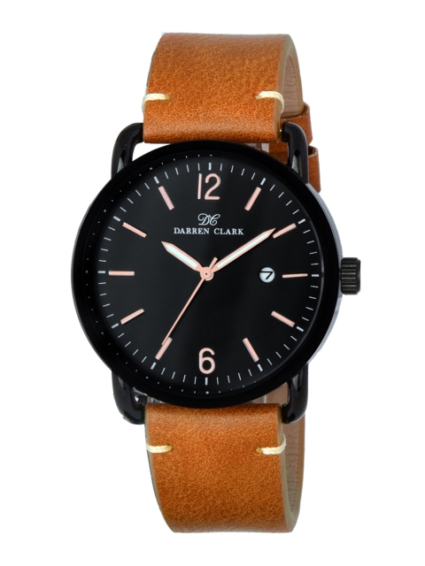 

DARREN CLARK Men Black Analogue Watch 11020-NLD-14